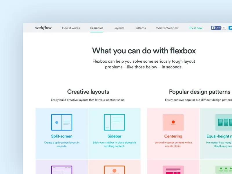 Educational website for learning Flexbox