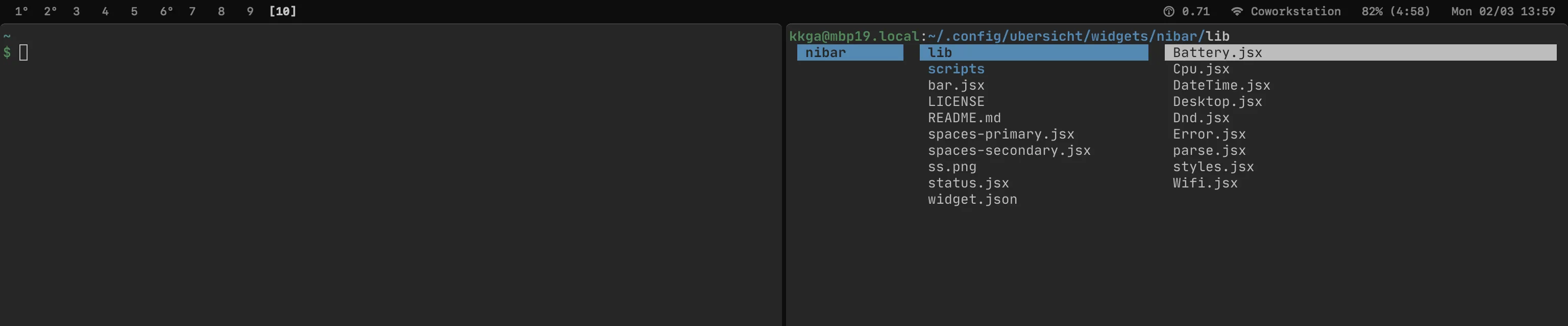nibar screenshot